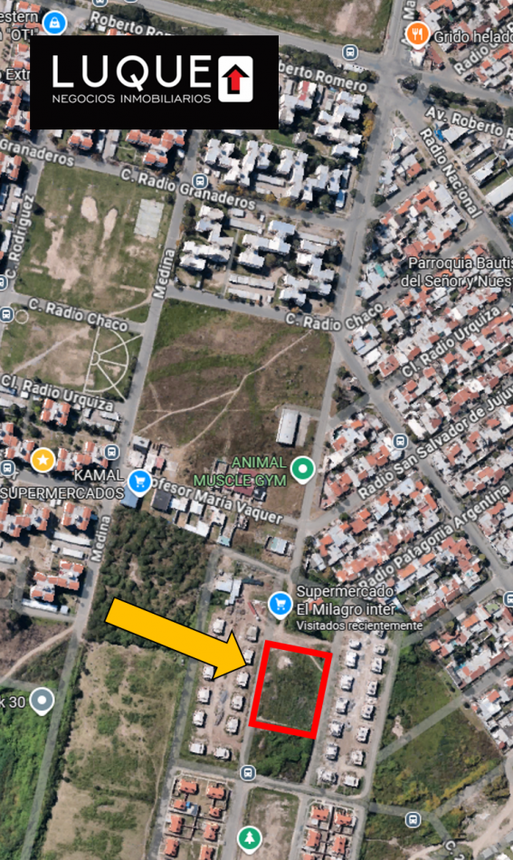 ALQUILO PREDIO Z° SUR (B° INTERSINDICAL)